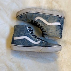 Vans acid wash high tops